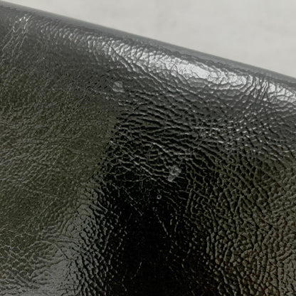Saint Laurent Bag YSL Cassandra Clutch Purse Hand Patent Black Gold Authentic