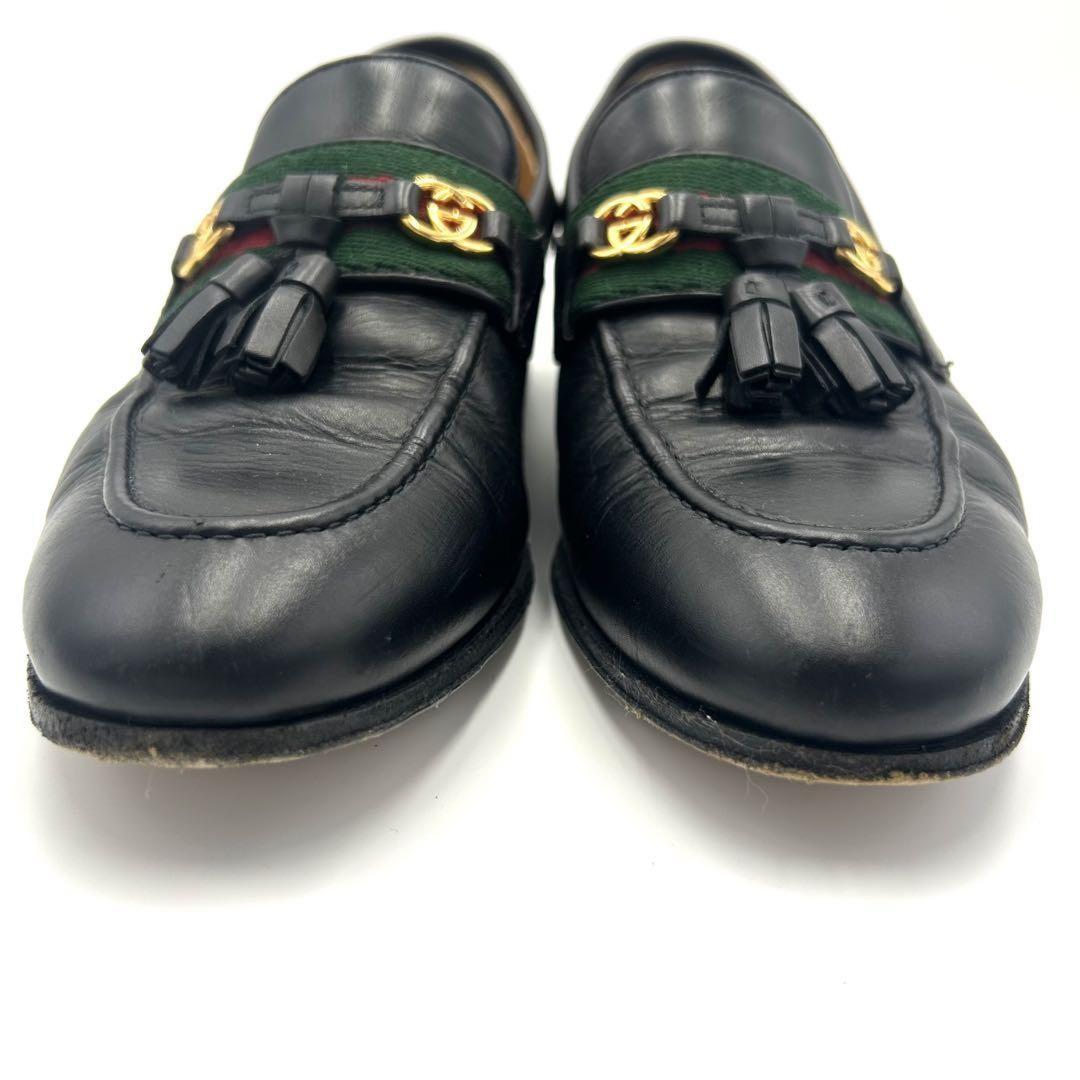 GUCCI Loafers Shoes Interlocking EU 35 US 5 Authentic