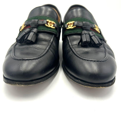 GUCCI Loafers Shoes Interlocking EU 35 US 5 Authentic