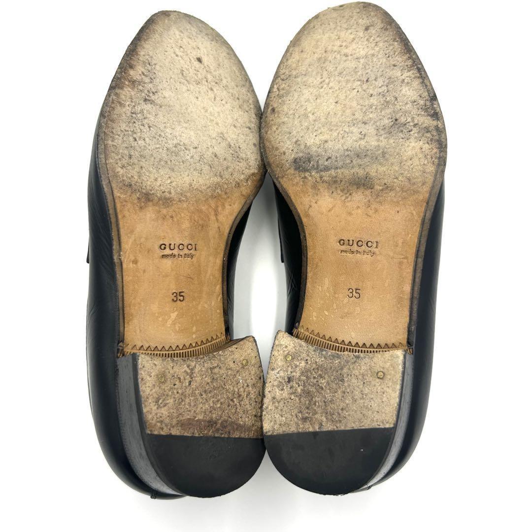 GUCCI Loafers Shoes Interlocking EU 35 US 5 Authentic