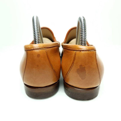 GUCCI Loafers Shoes Horse Bit EU 35 US 5 Leather Brown Authentic