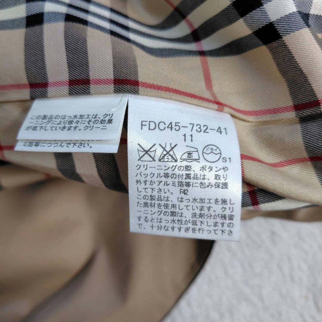 BURBERRY LONDON Coat Nova Check Asian fit L US size M Honey Beige Authentic