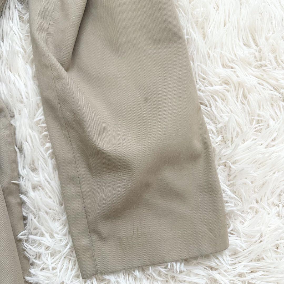 BURBERRYS Coat Nova Check Asian fit L US size M Beige Authentic