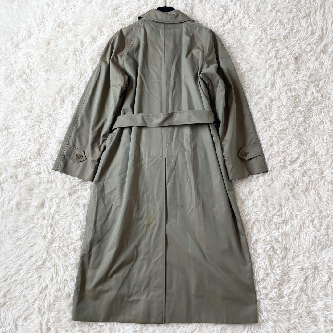 BURBERRY Coat Nova Check Asian fit L US size M Khaki Authentic