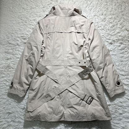 BURBERRY LONDON Down Coat Asian fit 3XL 46 US size 2XL Light Beige Khaki