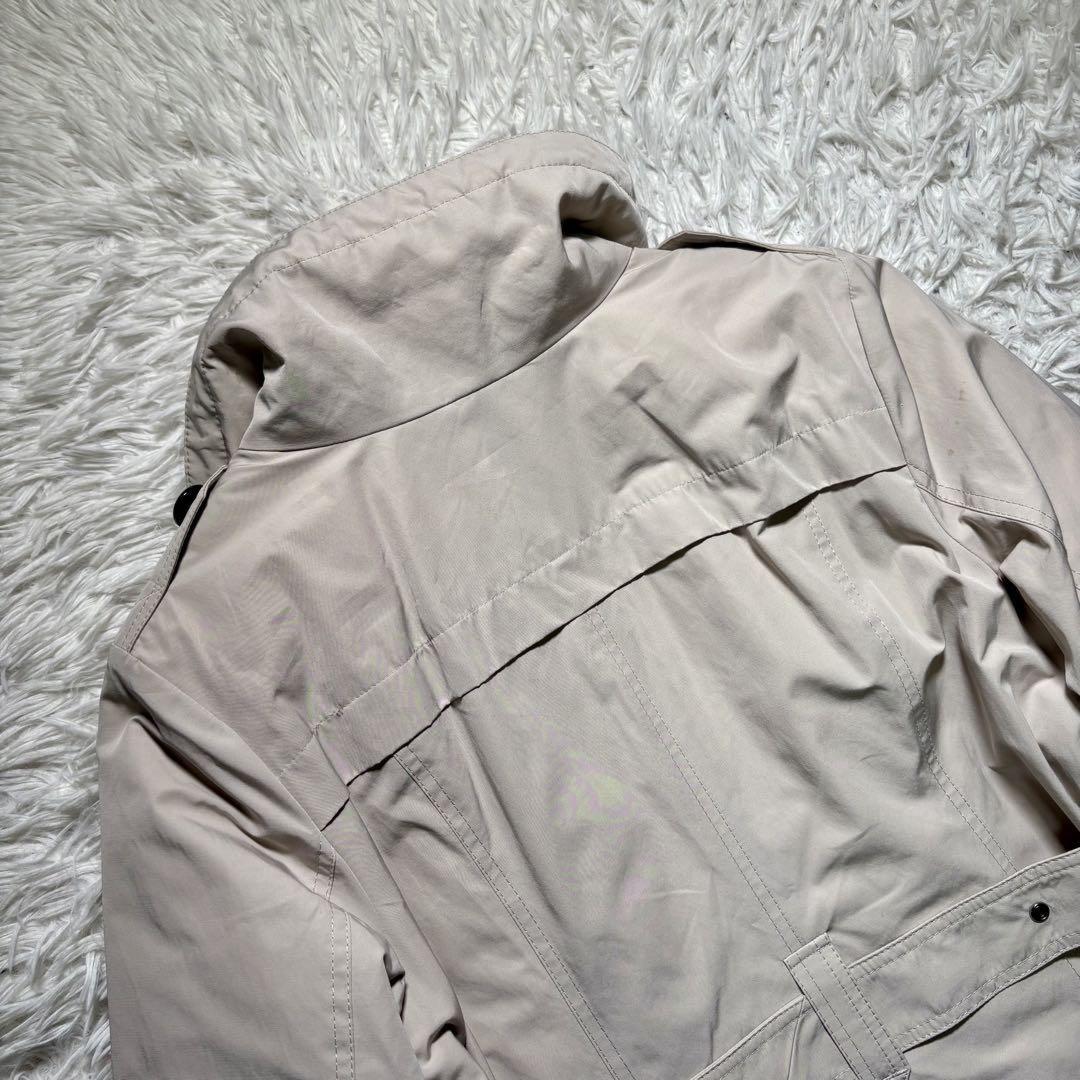 BURBERRY LONDON Down Coat Asian fit 3XL 46 US size 2XL Light Beige Khaki