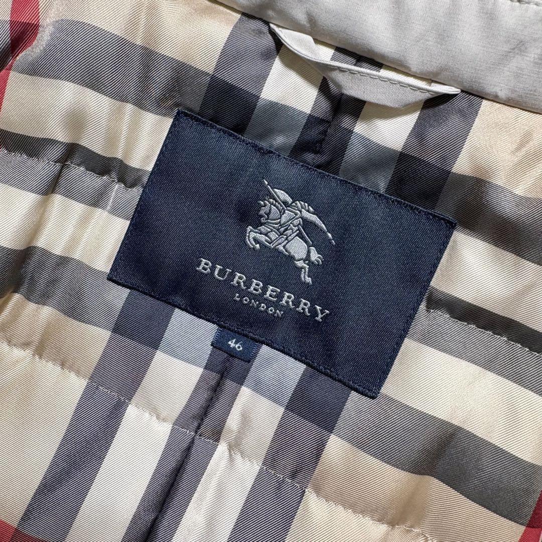 BURBERRY LONDON Down Coat Asian fit 3XL 46 US size 2XL Light Beige Khaki