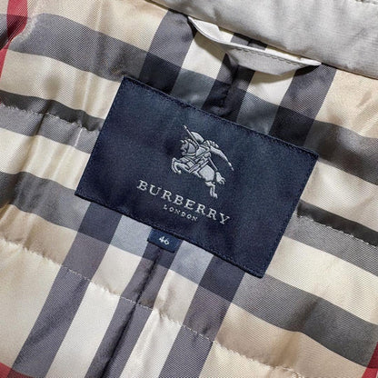 BURBERRY LONDON Down Coat Asian fit 3XL 46 US size 2XL Light Beige Khaki