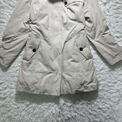 BURBERRY LONDON Down Coat Asian fit 3XL 46 US size 2XL Light Beige Khaki