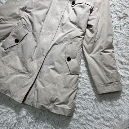 BURBERRY LONDON Down Coat Asian fit 3XL 46 US size 2XL Light Beige Khaki