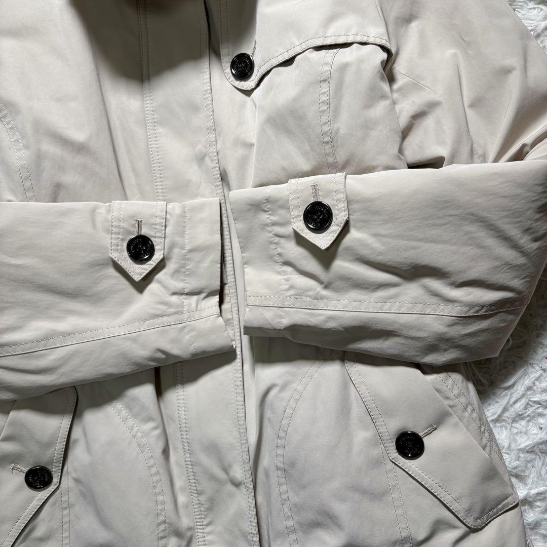 BURBERRY LONDON Down Coat Asian fit 3XL 46 US size 2XL Light Beige Khaki