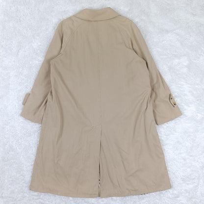 BURBERRY LONDON Coat Nova Check Asian fit 2XL US size XL Beige Authentic