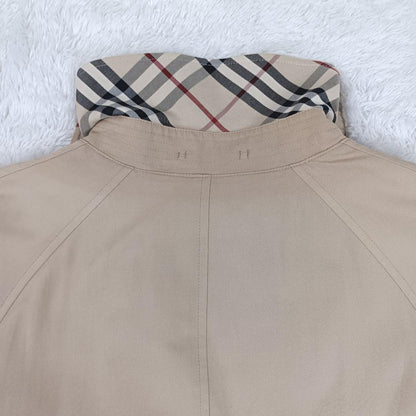 BURBERRY LONDON Coat Nova Check Asian fit 2XL US size XL Beige Authentic