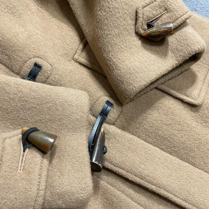 BURBERRY Duffle Coat Nova Check Asian fit XS US size 2XS Beige Authentic