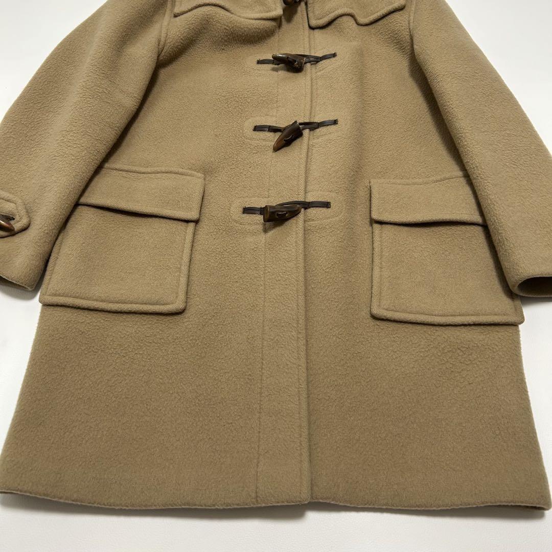 BURBERRY Duffle Coat Nova Check Asian fit XL US size L Camel Authentic