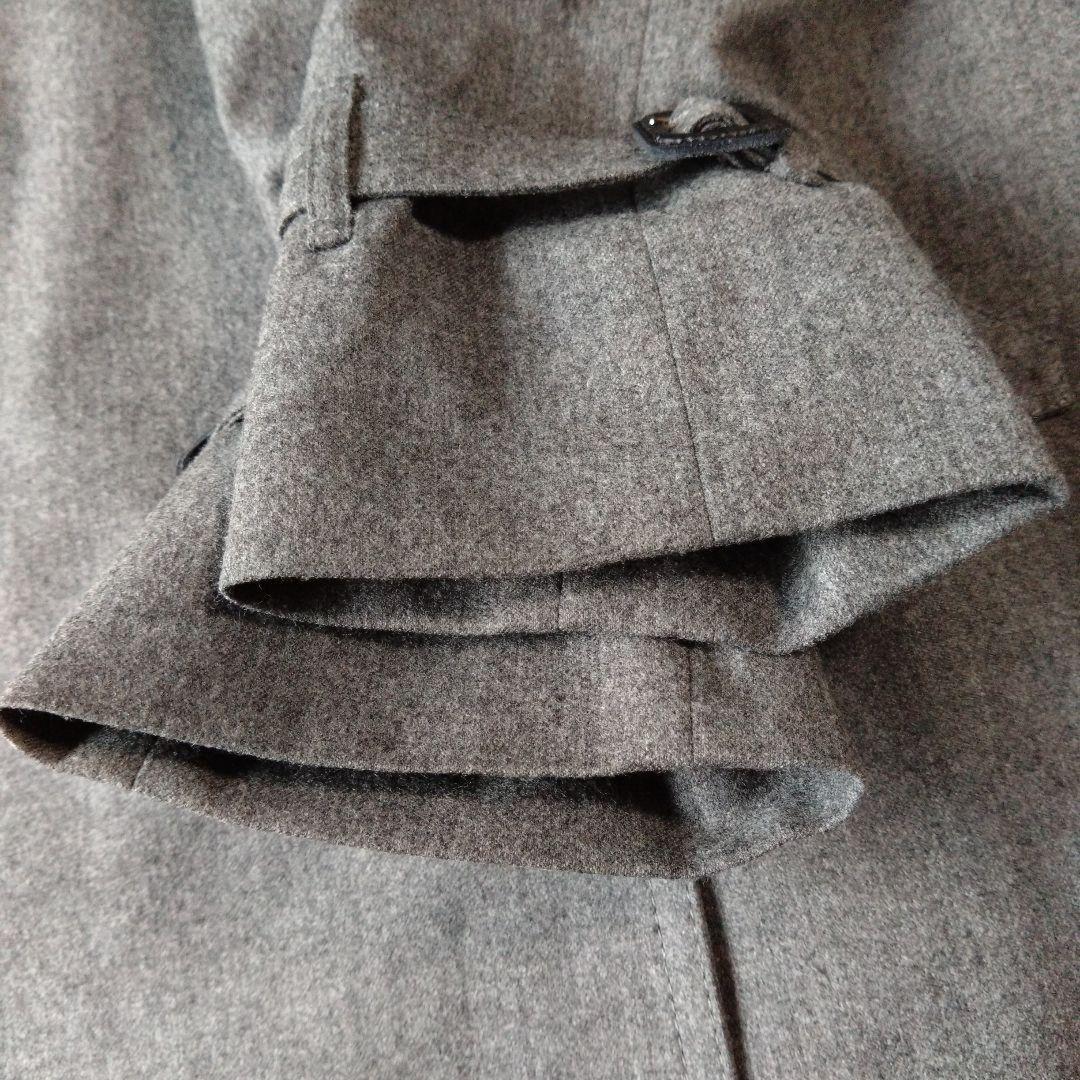 Aquascutum Lolopiana Long Coat Club Check Asian fit L US size M Gray Authentic