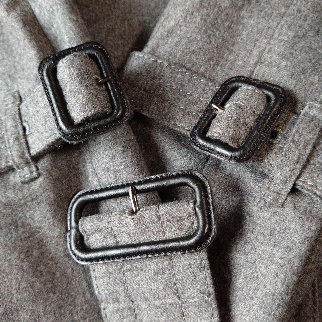 Aquascutum Lolopiana Long Coat Club Check Asian fit L US size M Gray Authentic