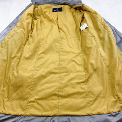 Aquascutum Down Coat Asian fit M US size S Silver Authentic