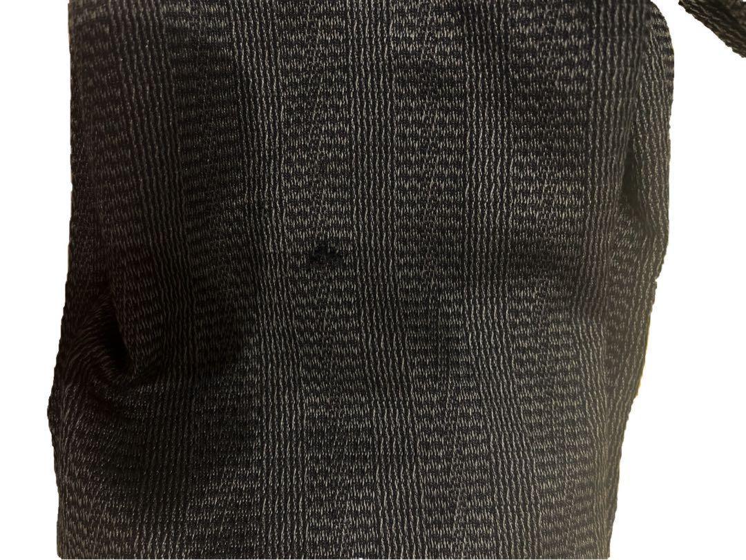 Saint Laurent Tailored Jacket Asian fit L US size M Gray Black Authentic