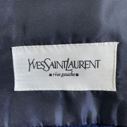 Saint Laurent Paris Tailored Jacket Asian fit L US size M Navy Authentic