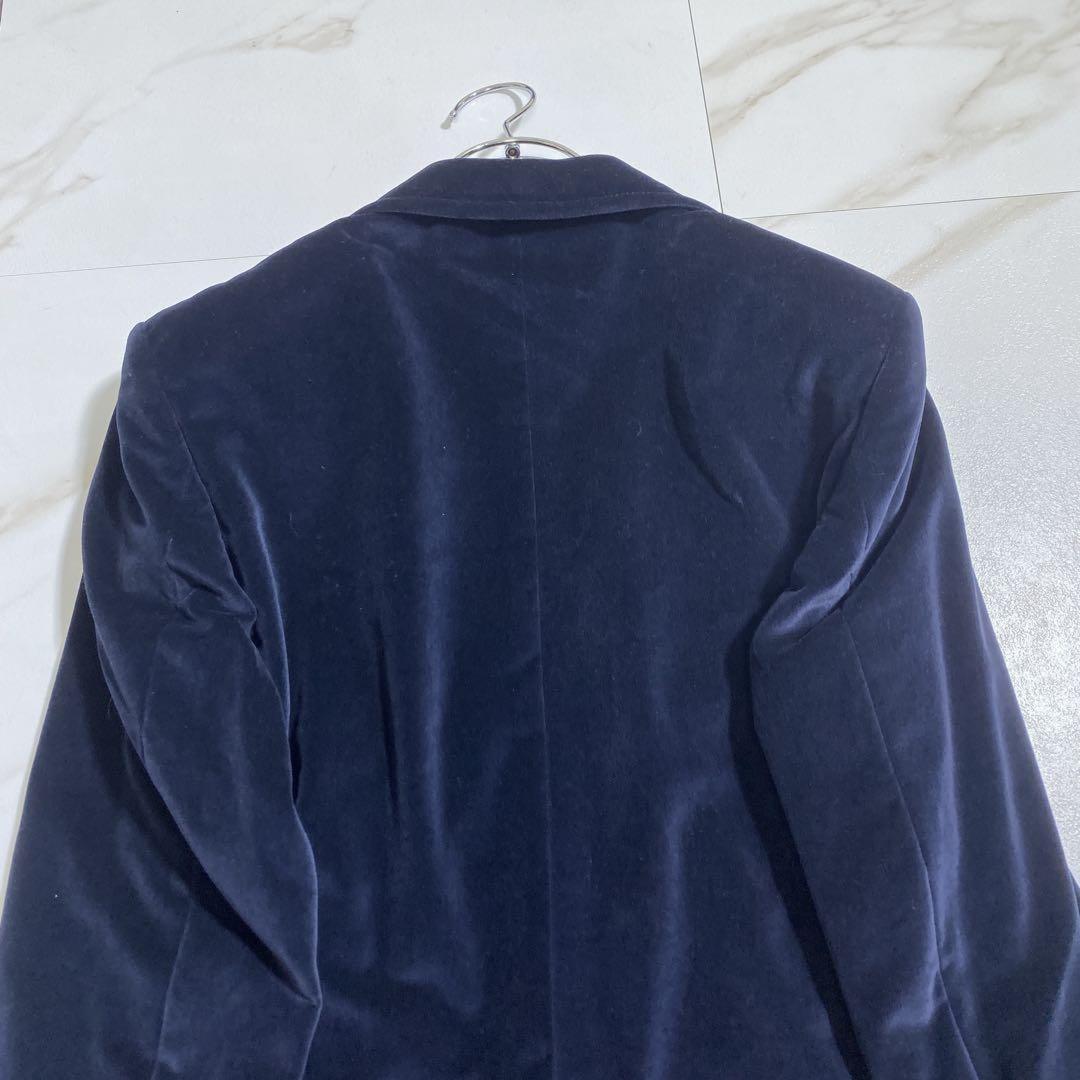 Saint Laurent Paris Tailored Jacket Asian fit L US size M Navy Authentic