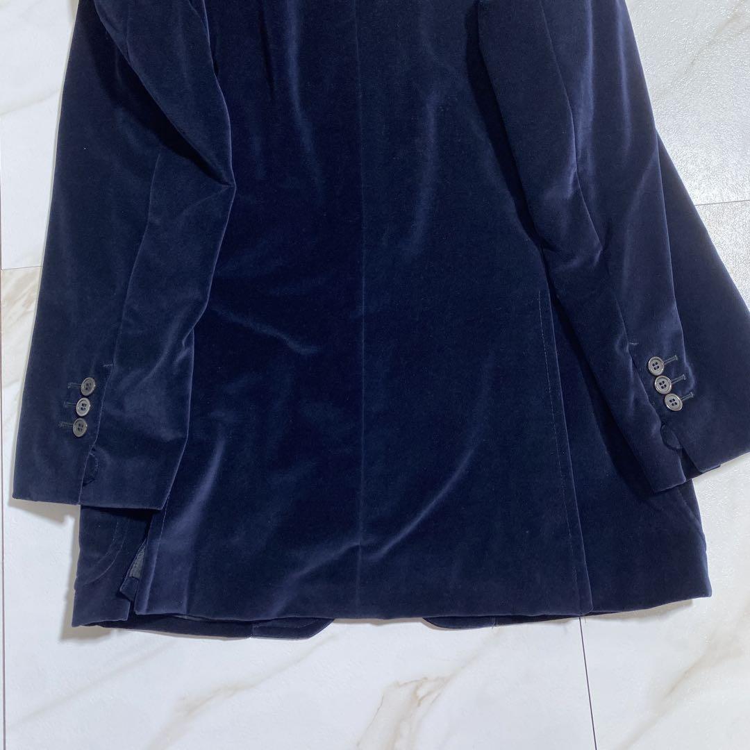 Saint Laurent Paris Tailored Jacket Asian fit L US size M Navy Authentic