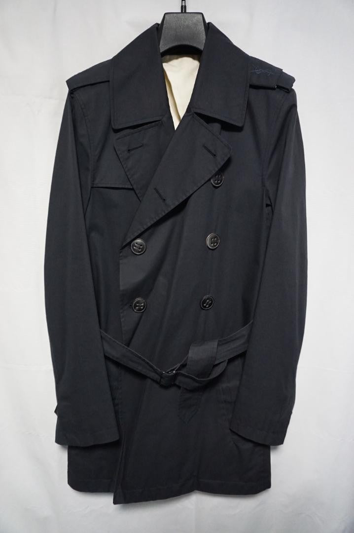 Saint Laurent Coat Asian fit S US size XS Charcoal Gray Authentic