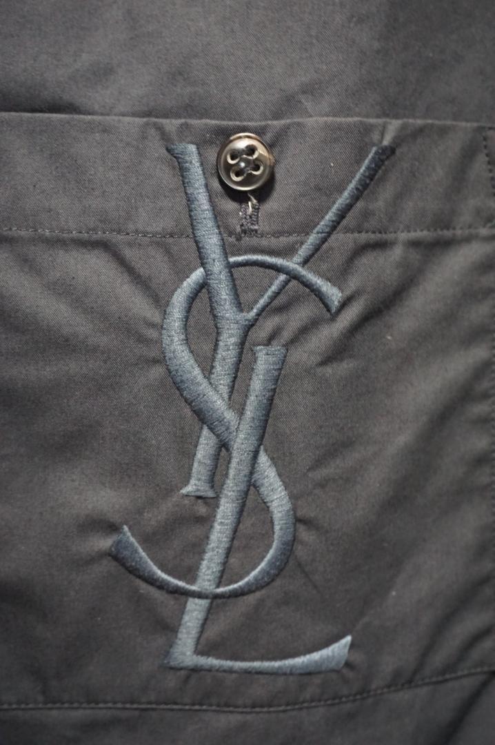 Saint Laurent Coat Asian fit S US size XS Charcoal Gray Authentic