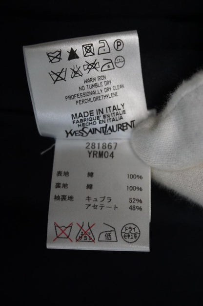 Saint Laurent Coat Asian fit S US size XS Charcoal Gray Authentic