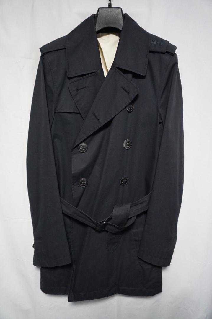 Saint Laurent Coat Asian fit S US size XS Charcoal Gray Authentic