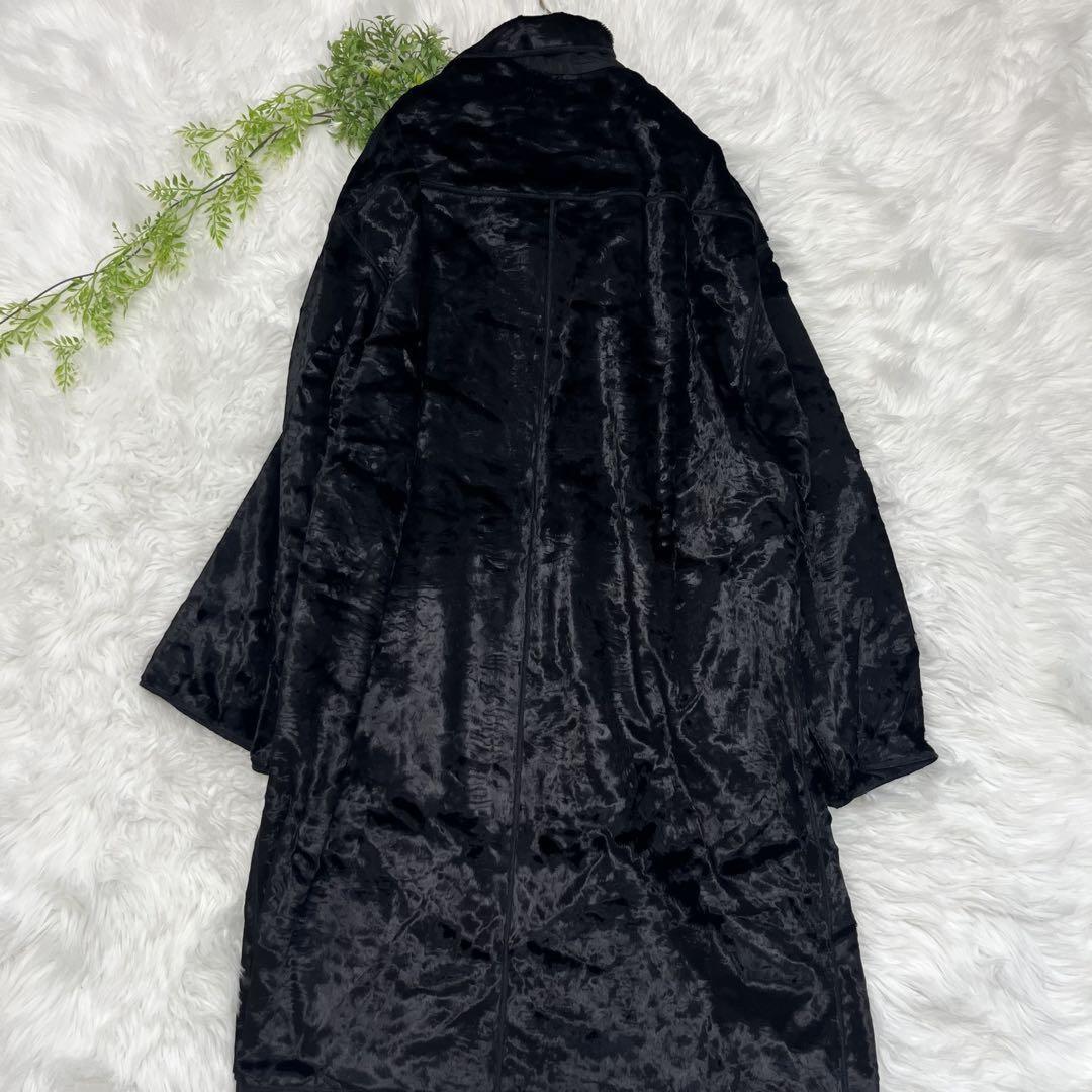 FENDI 2way Reversible Coat FF Asian fit XL 42 US size L Black Authentic