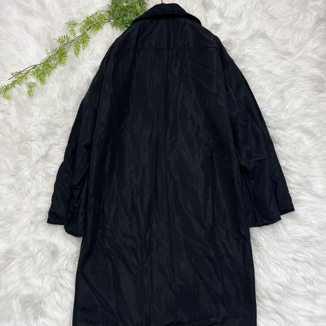 FENDI 2way Reversible Coat FF Asian fit XL 42 US size L Black Authentic