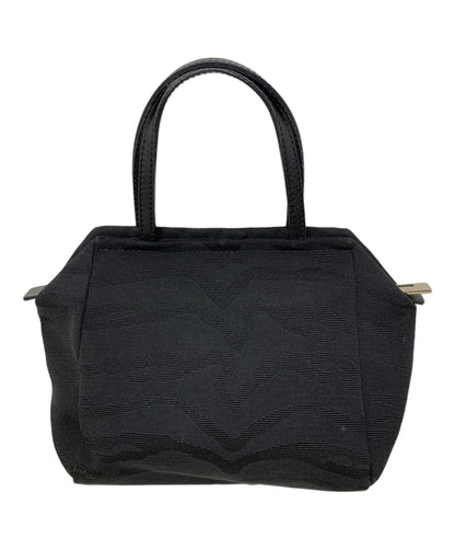 FENDI Hand Bag Tote Purse Black Authentic