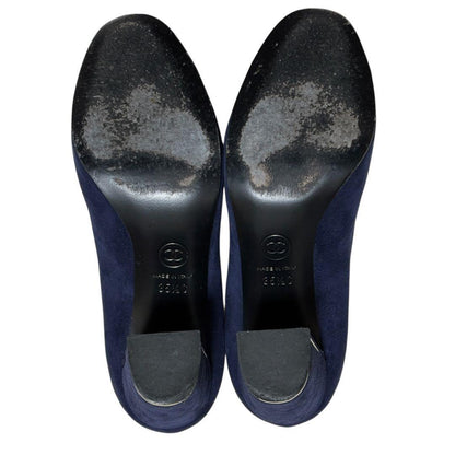 CHANEL Shoes Pumps Heel Cocomark EU 35.5 US 5.5 Authentic