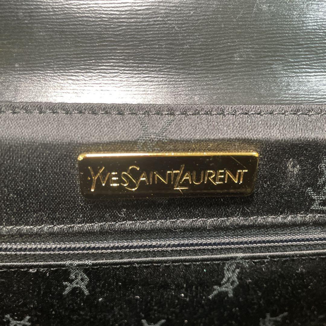 Saint Laurent Hand Bag Tote Purse Logo Authentic