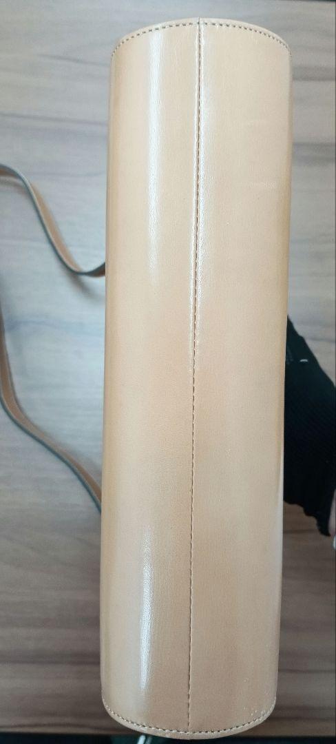 Christian Dior Shoulder Bag Purse 2way Leather Beige Authentic