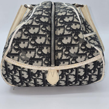 Christian Dior Boston Bag Hand Tote Purse Trotter Authentic
