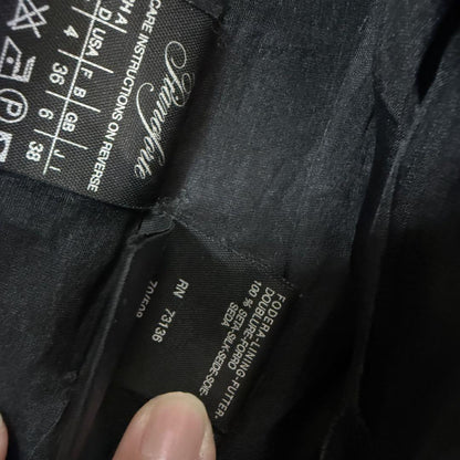 Max Mara Coat Asian fit M 38 US size S Black Authentic