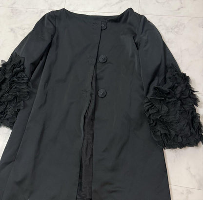 Max Mara Coat Asian fit M 38 US size S Black Authentic