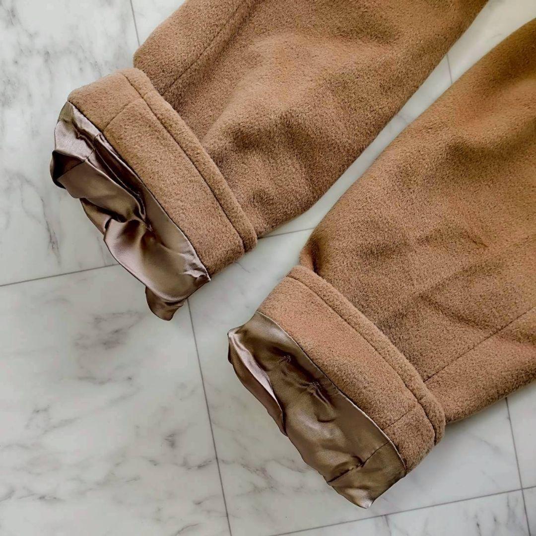 Max Mara Wool Coat Asian fit M 38 US size S Camel Beige Authentic