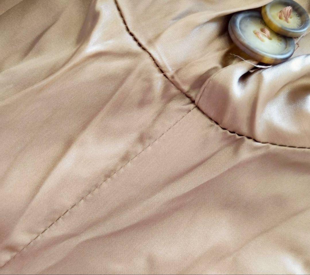 Max Mara Wool Coat Asian fit M 38 US size S Camel Beige Authentic
