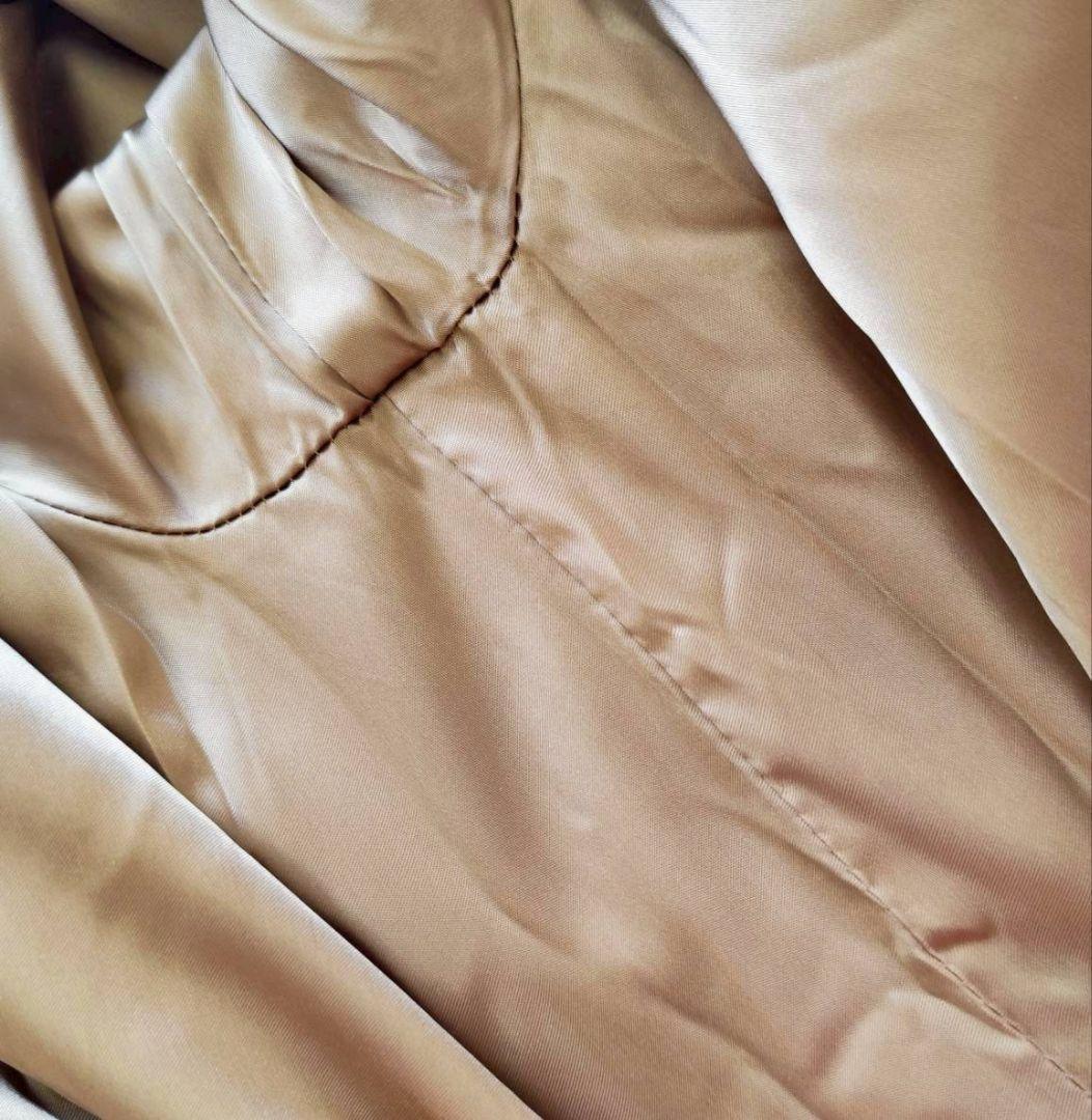 Max Mara Wool Coat Asian fit M 38 US size S Camel Beige Authentic