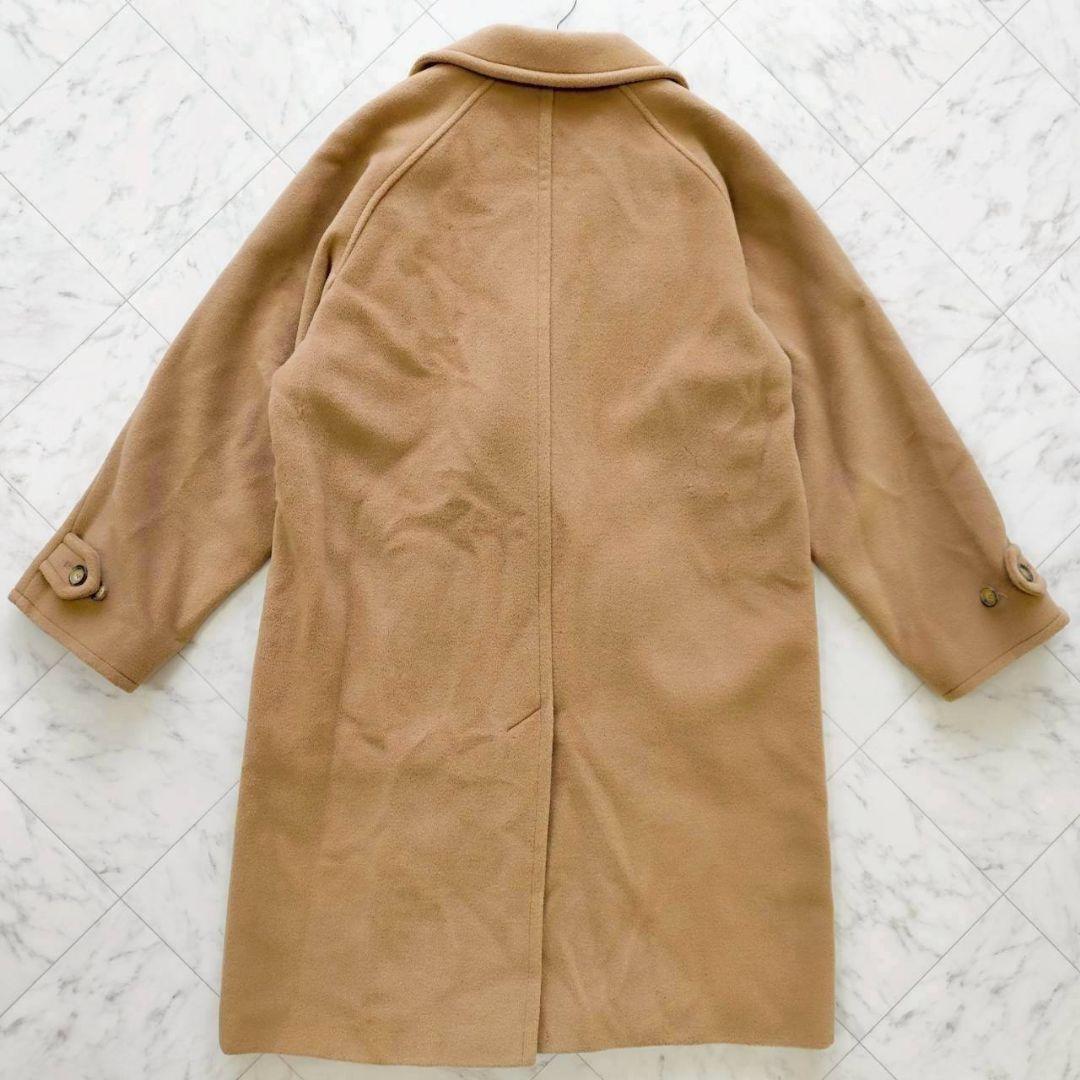 Max Mara Wool Coat Asian fit M 38 US size S Camel Beige Authentic