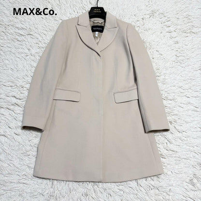 Max Mara MAX&Co. Chester Coat Asian fit L 40 US size M Off White Authentic