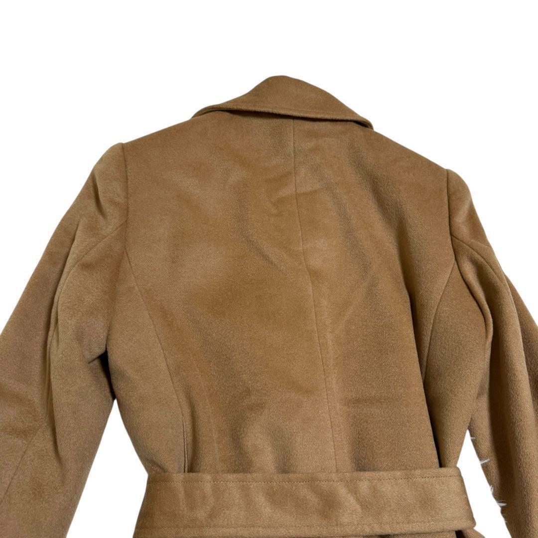 Max Mara MAX&Co. Long Coat Asian fit L 40 US size M Beige Authentic