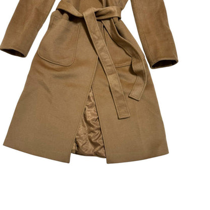 Max Mara MAX&Co. Long Coat Asian fit L 40 US size M Beige Authentic