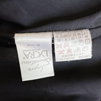 Max Mara SPORT MAX Long Coat Asian fit XL 42 US size L Black Authentic