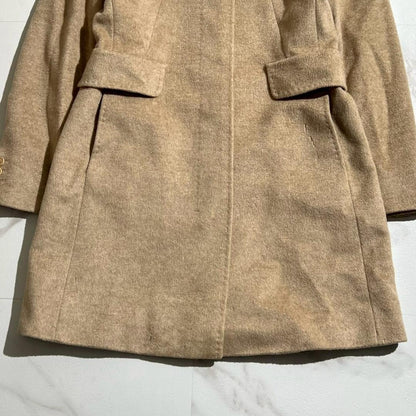 Max Mara Studio Coat Asian fit S 36 US size XS Camel Authentic