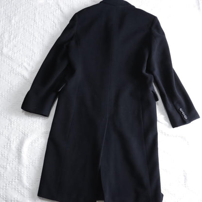 Max Mara WEEKEND Chester Coat Asian fit L 40 US size M Black Authentic