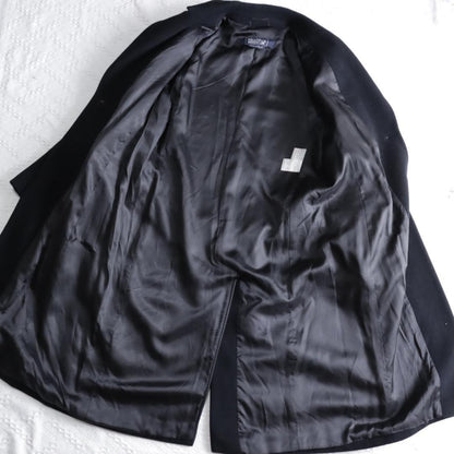 Max Mara WEEKEND Chester Coat Asian fit L 40 US size M Black Authentic